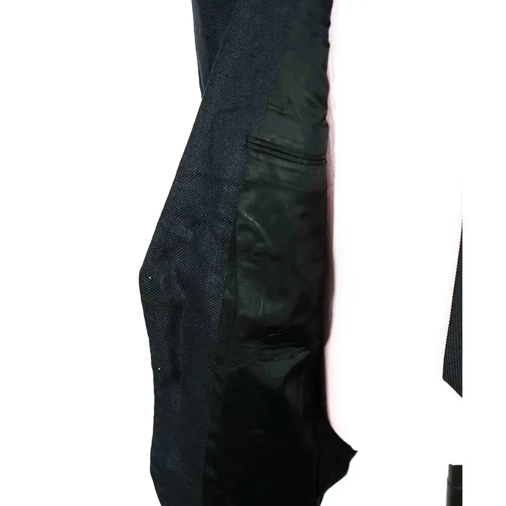 BROOKS BROTHERS - *VINTAGE* Black PURE SILK Blazer - 44L